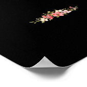 Unterschätzen Sie niemals die alte Dame, die Hocke Poster (Ecke)