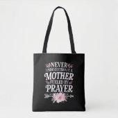 Unterschätzen Sie niemals eine Mutter, die durch G Tasche (Vorderseite)