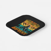 Unterschätzen Sie niemals einen alten Mann auf ein Pappteller (Gewinkelt)