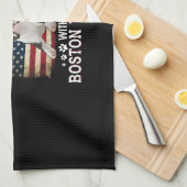 Unterschätzen Sie niemals einen alten Mann mit Bos Geschirrtuch (Viertel Falte)