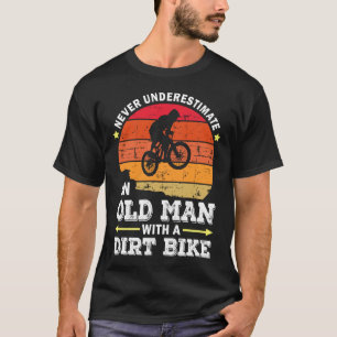 Unterschätzen Sie niemals einen alten Mann mit ei T-Shirt