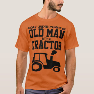 Unterschätzen Sie niemals einen alten Mann mit ein T-Shirt