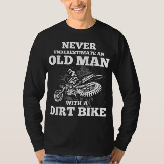 Unterschätzen Sie niemals einen alten Mann mit ein T-Shirt