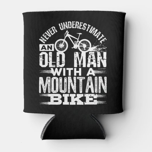 Unterschätzen Sie niemals einen alten Mann mit Mou Dosenkühler (Vorderseite)