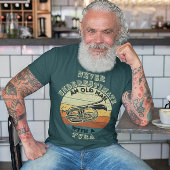 Unterschätzen Sie niemals einen alten Mann - Tuba T-Shirt