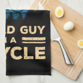 Unterschätzen Sie niemals einen alten Typ auf eine Geschirrtuch (Viertel Falte)