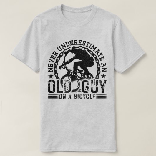 Unterschätzen Sie niemals einen alten Typ, der Coo T-Shirt (Design vorne)