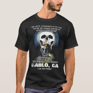 Unterschätzen Sie niemals einen DIABLO CA Man T-Shirt