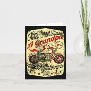 Unterschätzen Sie niemals einen Opa mit einem Moto Karte