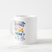 Unterschätzen Sie niemals einen Regenbogen der Aut Kaffeetasse (Vorderseite Links)
