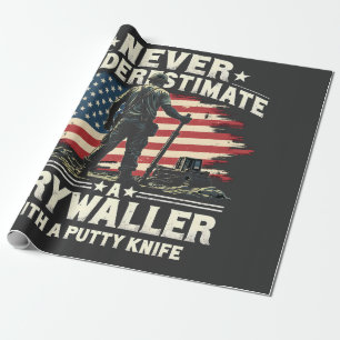 Unterschätzen Sie niemals einen Trockenfahrer mit Geschenkpapier