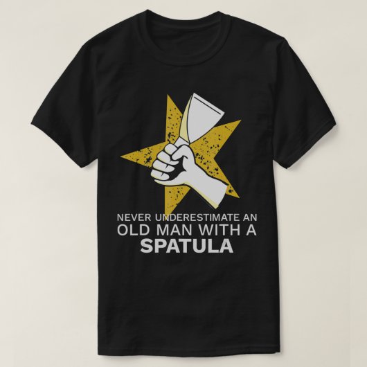 Unterschätzen Sie niemals einen Trockenmauer-Finis T-Shirt (Design vorne)