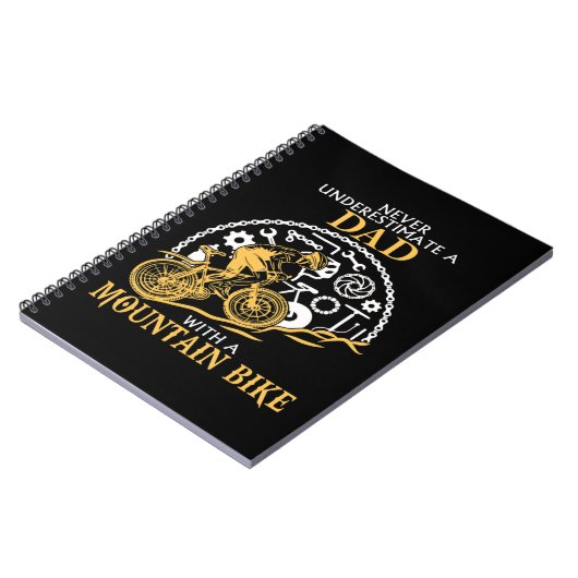 Unterschätzen Sie niemals einen VATER mit einem Mo Notizblock (Linke Seite)