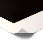 Unterschätztes minimalistisches Poster (Ecke)