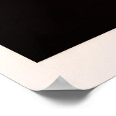 Unterschätztes minimalistisches Poster (Ecke)
