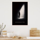 Unterschätztes minimalistisches Poster (Küche)