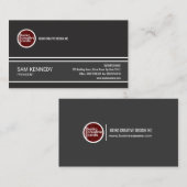 Unterscheiden Sie vorzüglichen grauen Präsidenten Visitenkarte (Vorne/Hinten)