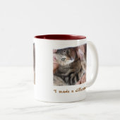 "Unterscheiden Sie " Zweifarbige Tasse (VorderseiteRechts)