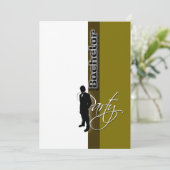 Unterscheidungsmerkmal des Vorlagenbachelors Einladung (Stehend Vorderseite)