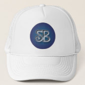Unterscheidungsmerkmal "SB" Monogramm Truckerkappe (Vorderseite)
