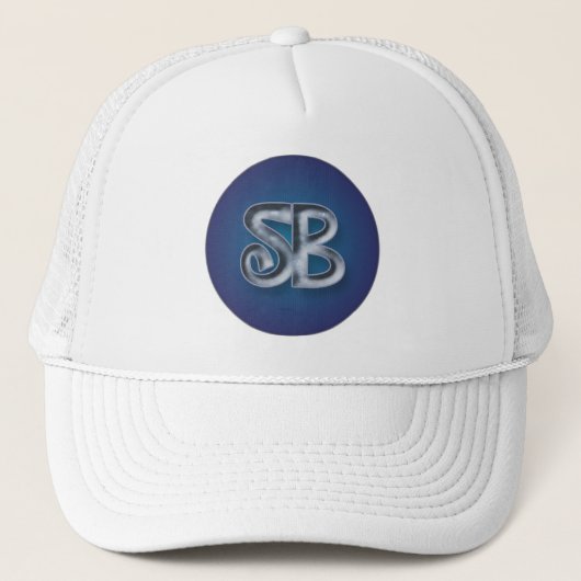 Unterscheidungsmerkmal "SB" Monogramm Truckerkappe (Vorderseite)