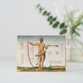 Unterscheidungsmerkmale eines Kriegers von Virgini Postkarte (Stehend Vorderseite)
