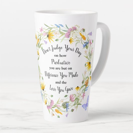 Unterschied, den Sie gemacht haben, Liebe, die Sie Milchtasse (Rechte Ecke)