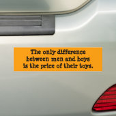 Unterschied zwischen Männern und Jungen Autoaufkleber (Auf Auto)