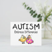 Unterschiede in der Embrace (PY) Postkarte (Stehend Vorderseite)