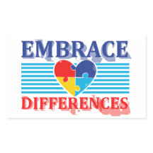 Unterschiede Umarmen Sticker