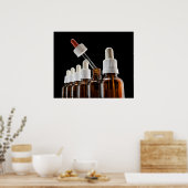 Unterschiedliche Arzneimittel Poster (Küche)