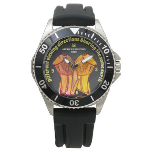 Unterschiedliche Blickrichtungen Armbanduhr