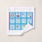 Unterschiedliche Schlaganfälle für verschiedene Sc Badhandtuch Set (Waschlappen)