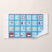 Unterschiedliche Schlaganfälle für verschiedene Sc Badhandtuch Set (Handtuch)