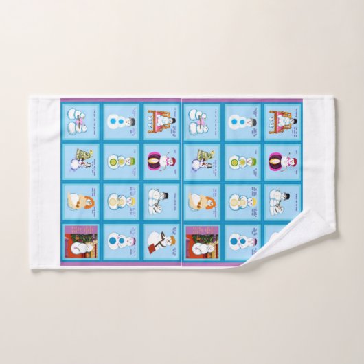 Unterschiedliche Schlaganfälle für verschiedene Sc Badhandtuch Set (Handtuch)