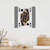 unterschiedliche Spielkarte Poster (Küche)