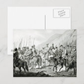 Unterschiedliche Stämme russischer Kosaken Postkarte (Vorne/Hinten)