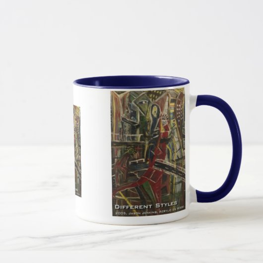 unterschiedliche Stile Tasse (Rechts)