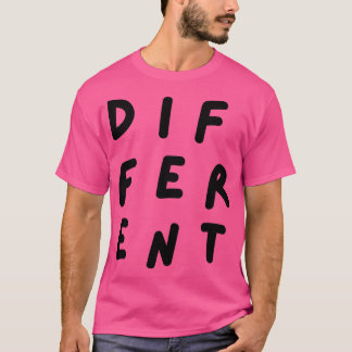 Unterschiedliche Typografie handgeschriebene schwa T-Shirt