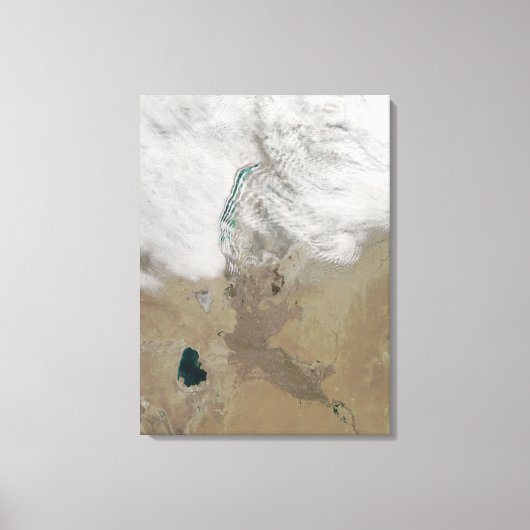 Unterschiedliche Wolkenrichtungen Leinwanddruck (Vorderseite)