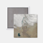 Unterschiedliche Wolkenrichtungen Magnet (Vorderseite/Rückseite)