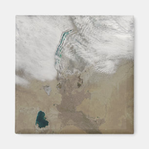 Unterschiedliche Wolkenrichtungen Magnet