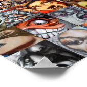 unterschiedliche Zeichenstile Poster (Ecke)