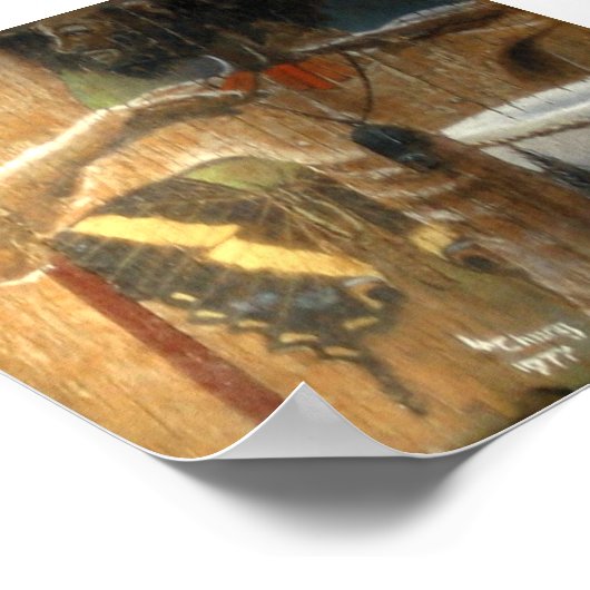 Unterschiedlicher Drummer Poster (Ecke)