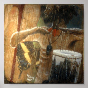 Unterschiedlicher Drummer Poster