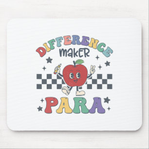 Unterschiedlicher Macher Para Lehrer Paraprofessio Mousepad
