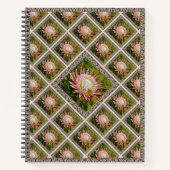 Unterschiedliches Notebook mit hübschen Proteas Notizblock (Vorderseite)