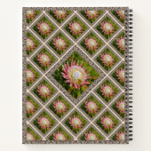 Unterschiedliches Notebook mit hübschen Proteas Notizblock (Rückseite)