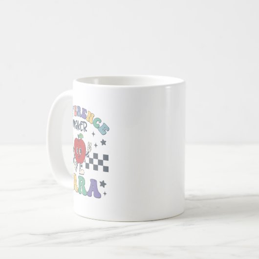 Unterschiedmacher Para Lehrer Paraprofessional Par Kaffeetasse (Vorderseite Links)