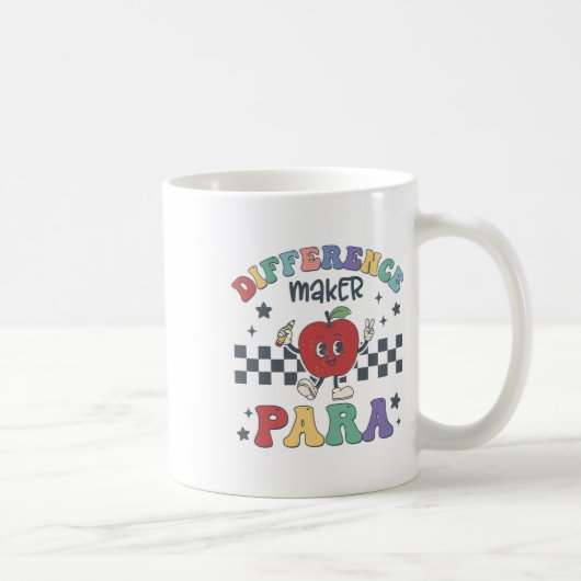 Unterschiedmacher Para Lehrer Paraprofessional Par Kaffeetasse (Rechts)